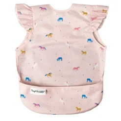 Bibs & Burp Cloths|Tiny Twinkle Mess-Proof Apron Bib