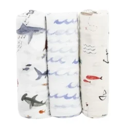 Swaddles|Little Unicorn Muslin Swaddle - 3 Pack