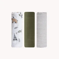 Swaddles|Little Unicorn Muslin Swaddle - 3 Pack