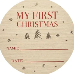 Milestones|Pearhead My First Christmas Photo Prop