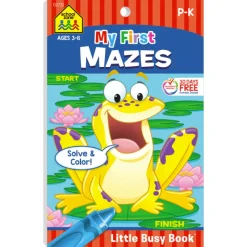 Books|School Zone My First Mazes Workbook