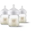 Bottle Feeding|Philips Avent Natural Glass Bottle 4oz - 3 pack