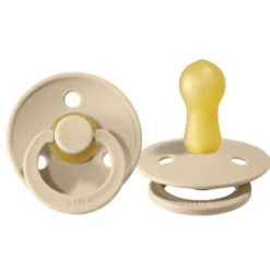 Pacifiers|BIBS Natural Rubber Colour Pacifier - 2 Pack