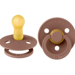 Pacifiers|BIBS Natural Rubber Colour Pacifier - 2 Pack
