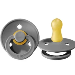 Pacifiers|BIBS Natural Rubber Colour Pacifier - 2 Pack