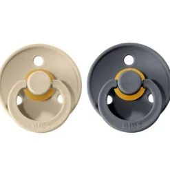 Pacifiers|Pacifier Sets|BIBS Natural Rubber Pacifier Combo - 2 Pack