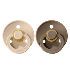 Pacifiers|Pacifier Sets|BIBS Natural Rubber Pacifier Combo - 2 Pack