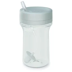 Bottle Feeding|NUK for Nature Everlast Weighted Straw Cup - Misty Meadow