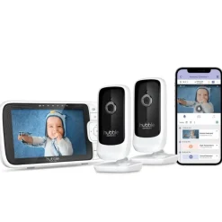 Video Monitors|Hubble Connected Nursery Pal Link Premium Baby Monitor