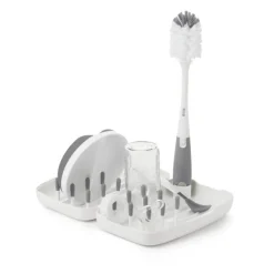 Bottle Feeding|Oxo Tot On-the-Go Drying Rack with Bottle Brush