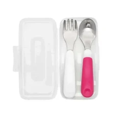 Tableware|Oxo Tot On-the-Go Fork & Spoon Set with Case