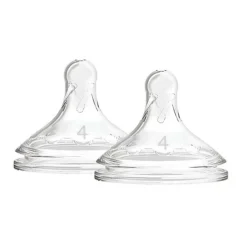 Bottle Feeding|Dr Brown's Options+ Wide Neck Nipples - 2 Pack