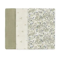 Bibs & Burp Cloths|Avery Row Organic Baby Muslin Squares 3 Pack