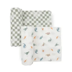 Swaddles|Little Unicorn Organic Cotton Muslin Swaddle Blanket - 2 Pack