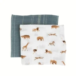 Swaddles|Little Unicorn Organic Cotton Muslin Swaddle Blanket - 2 Pack