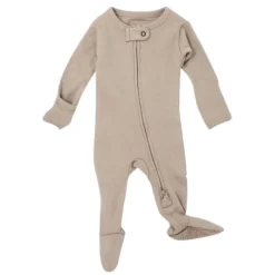 Sleepers|L'ovedbaby Organic Zipper Footed Sleeper - Solids