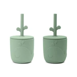 Tableware|Done by Deer Peekaboo Straw Cup 2-pack Wally