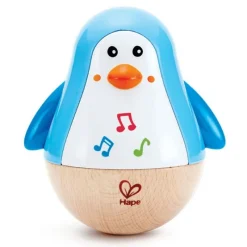 Sensory Toys|Hape Penguin Musical Wobbler