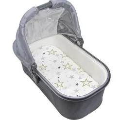 Bedding|Kushies Percale Dream - Bassinet Sheets