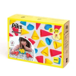 Building Toys|Oppi Piks Cones Kit - 48 Pieces