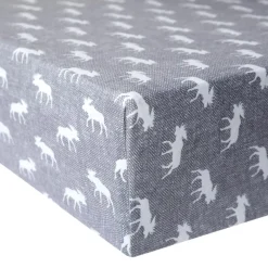 Crib Sheets|Bedding|Copper Pearl Premium Knit Fitted Crib Sheets