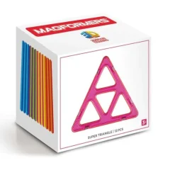 Building Toys|Magformers Rainbow Magnetic Shapes - 12 Pieces