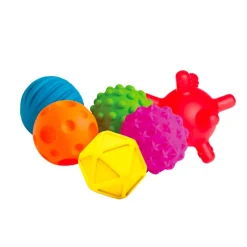 Sensory Toys|EduShape Sensory Mini Balls - 6 Pack