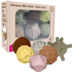 Sensory Toys|EduShape Sensory Mini Balls - 6 Pack