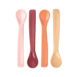 Tableware|Tiny Twinkle Silicone Baby Spoons 4 Pack