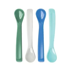 Tableware|Tiny Twinkle Silicone Baby Spoons 4 Pack
