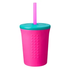 Tableware|GoSili Silicone Kids Straw Cup - 12 oz