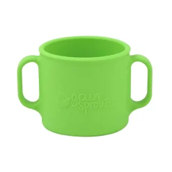 Tableware|Green Sprouts Silicone Learning Cup - Green