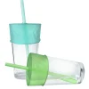 Tableware|GoSili Silicone Straw Lid - 2 Pack