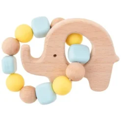 Wooden Teethers|Stephen Joseph Silicone Teethers