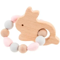 Wooden Teethers|Stephen Joseph Silicone Teethers