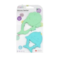 Silicone Teethers|Melii Baby Silicone Teethers - 2 Pack