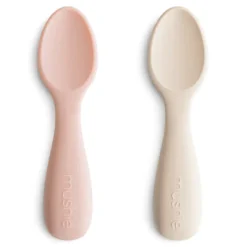 Tableware|Mushie Silicone Toddler Starter Spoons 2-Pack