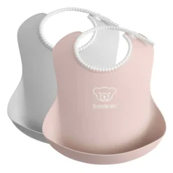 Bibs & Burp Cloths|BabyBjorn Soft Bib - 2 Pack