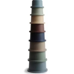 Sensory Toys|Mushie Stacking Cups Toy