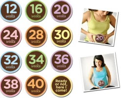 Milestones|Sticky Bellies - Oh Sew Ready