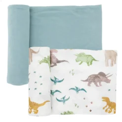 Bedding|Little Unicorn Stretch Knit Swaddle Blanket - 2 Pack