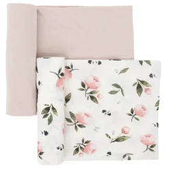 Bedding|Little Unicorn Stretch Knit Swaddle Blanket - 2 Pack