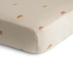 Crib Sheets|Bedding|Mushie Stretchy Mini Crib Sheet