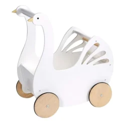 Dolls|TenderLeaf Sweet Swan Pram