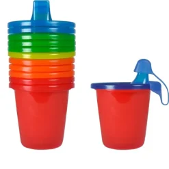 Bottle Feeding|The First Years Take & Toss 7 oz. Spill-Proof Cups - 6 Pack