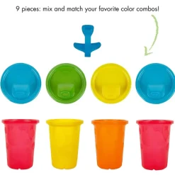 Tableware|The First Years Take & Toss Spill-Proof 10 oz Sippy Cups - 4 Pack