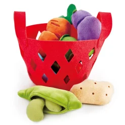 Pretend Play|Hape Toddler Vegetable Basket