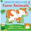 Books|Harper Collins Canada Usborne First Jigsaws and Book: Farm Animals