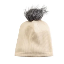 Hats|LouLou Lollipop Waffle Pom Pom Hat