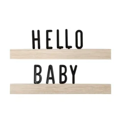 Letterboards|Pearhead Wooden Letter Ledge Set